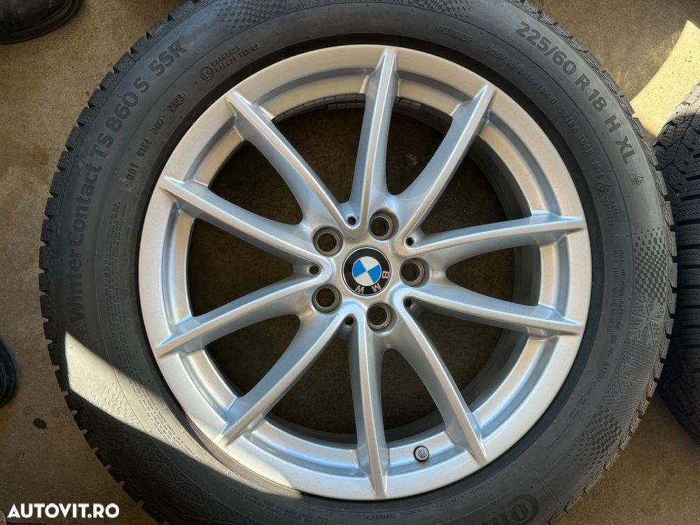 Vând jante originale BMW G01 X3 pe 18” cu anvelope de iarnă ca noi - 4