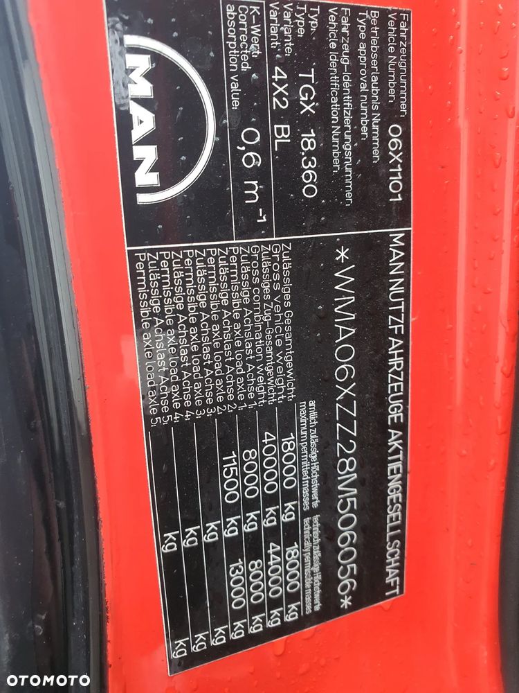MAN TGX 18.360 - 11