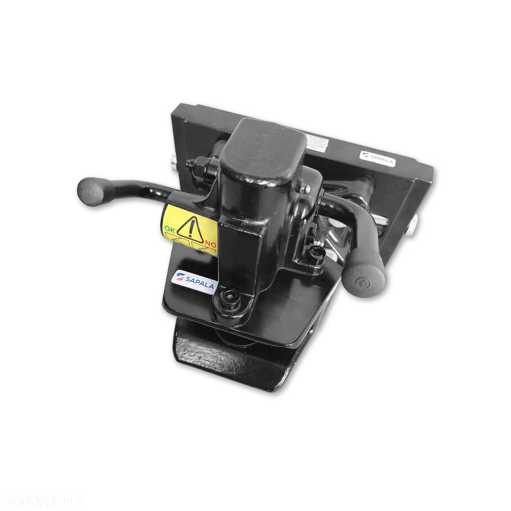 Zaczep automatyczny marki SAPALA z płytą adaptacyjną MANUAL - 2