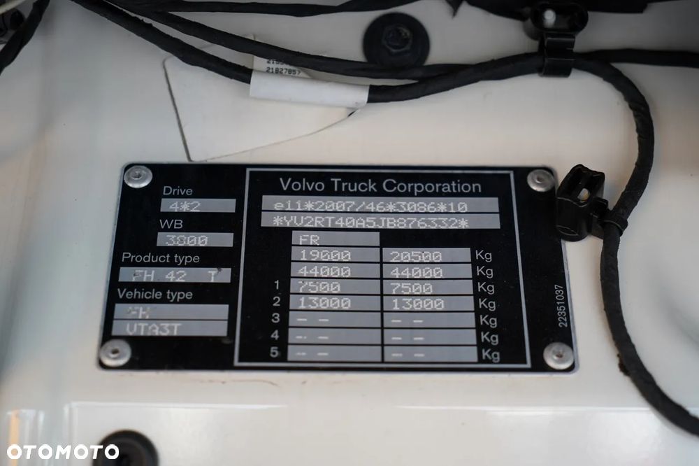 Volvo FH 500 / KLIMA POSTOJOWA / I-SHIFT - 36