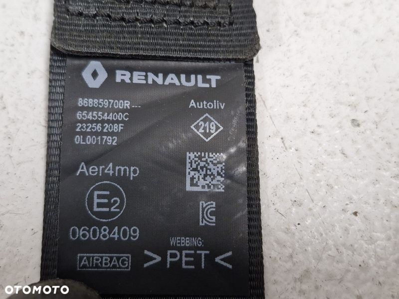 renault master iv 4 pas bezpieczeństwa lewy przód przedni 868859700r - 10
