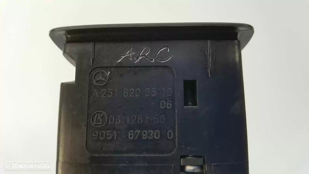 COMANDO ELEVADOR DE VIDRO TRASEIRO ESQUERDO MERCEDES-BENZ CLASSE M 2006 -A251820... - 4