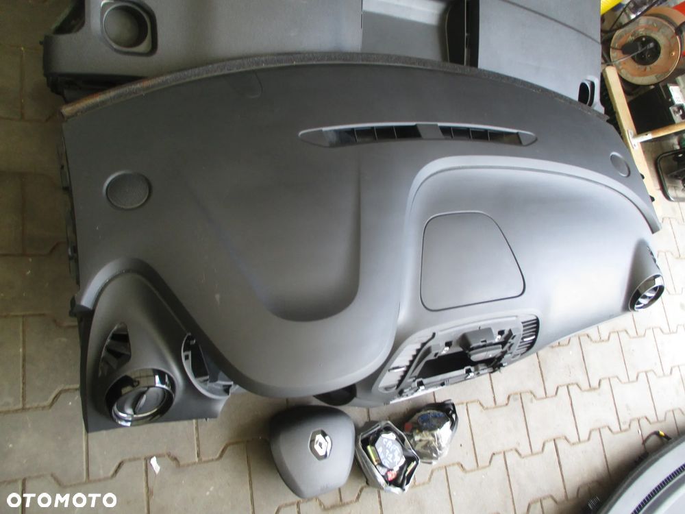 Renault Captur I 2013-2016 konsola poduszki napinacze deska - 3