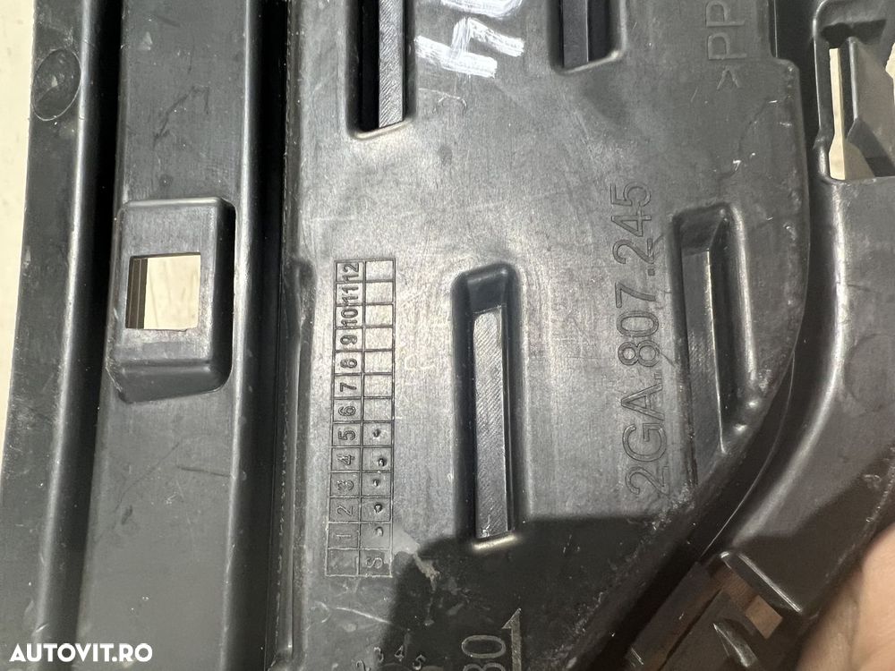 Grila stanga bara spate VW T-Roc, 2018, 2019, 2020, 2021, 2022, cod origine OE 2GA807245. - 3