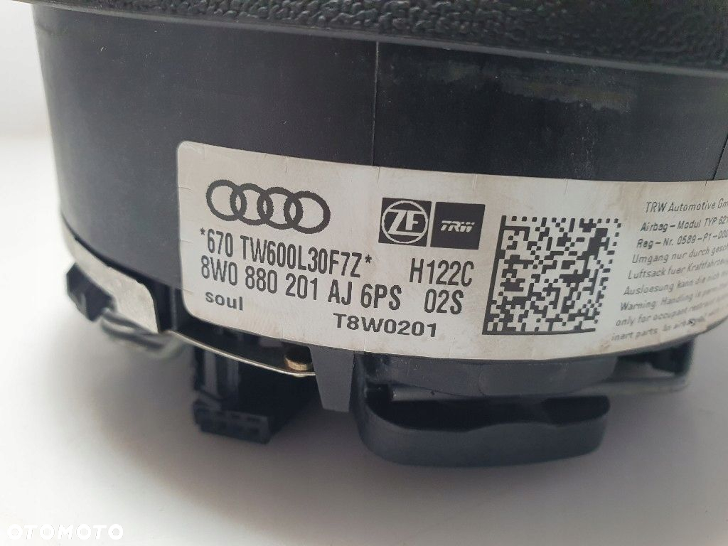 AUDI A4 B9 8W 2017r LIFT KIEROWNICA SKÓRA MULTIFUNKCJA DSG ŁOPATKI AIRBAG - 13