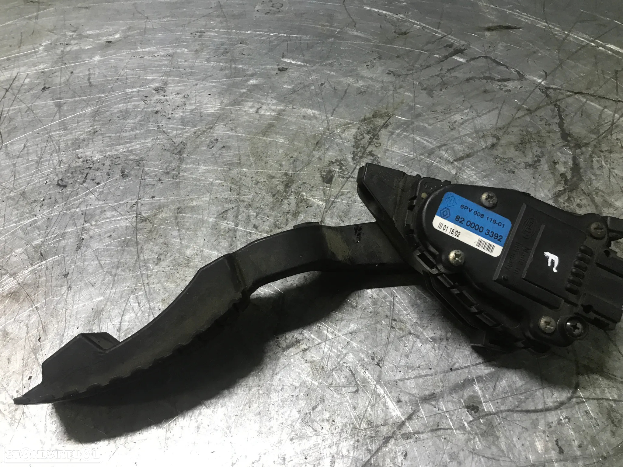 PEDAL ACELERADOR RENAILT LAGUNA II 01-07 8200003392 - 3