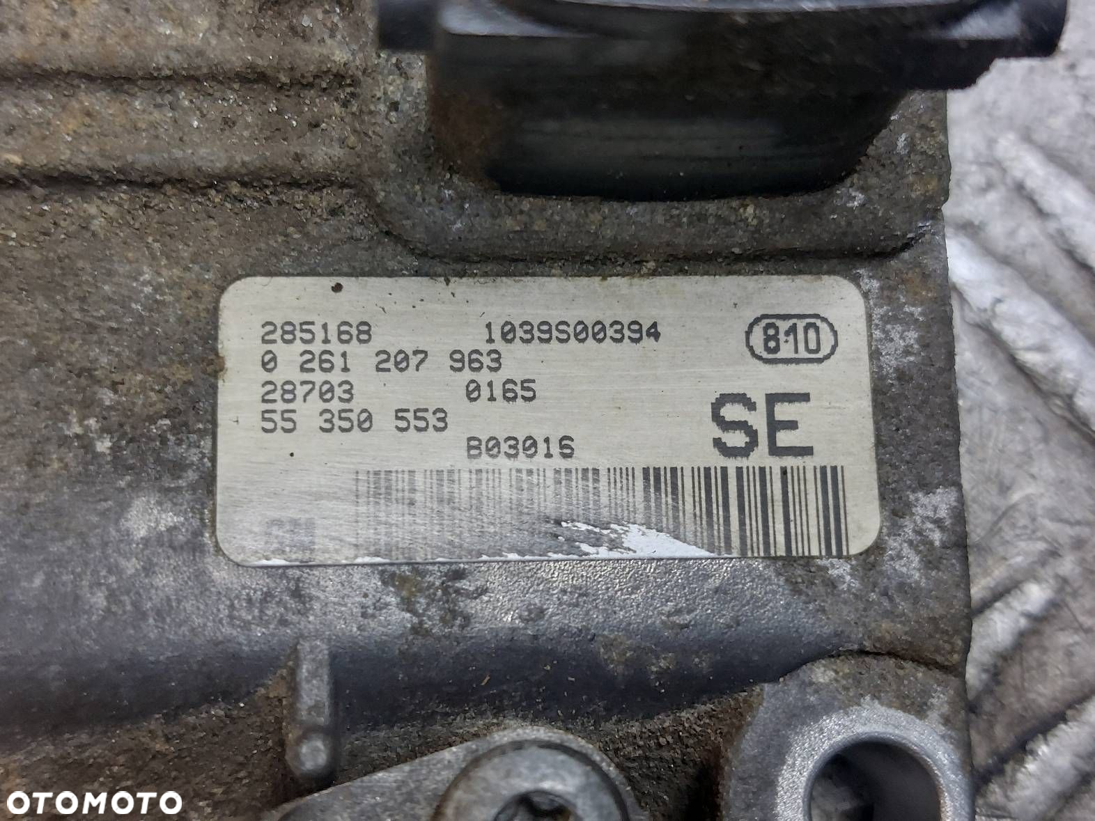 ZESTAW STARTOWY OPEL ASTRA G 1.2 16V 55350553 - 4
