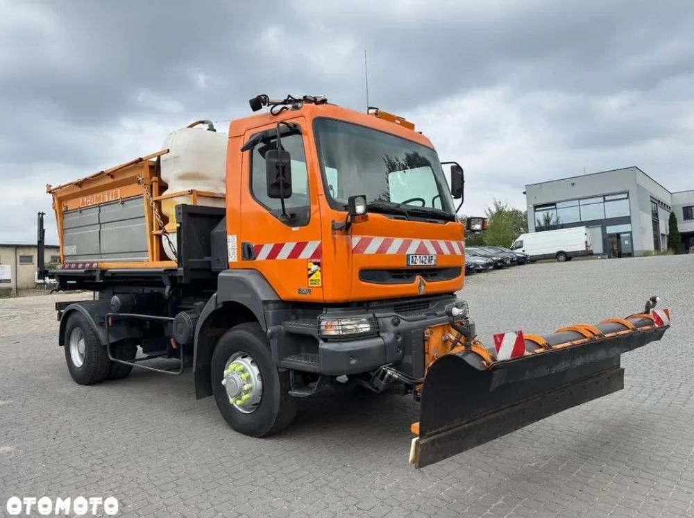 Renault Kerax 4x4 320DCi Wywrotka 3str 2004r. Klima SPECJALNY Solarka ACOMETIS Piaskarka Pług - 4