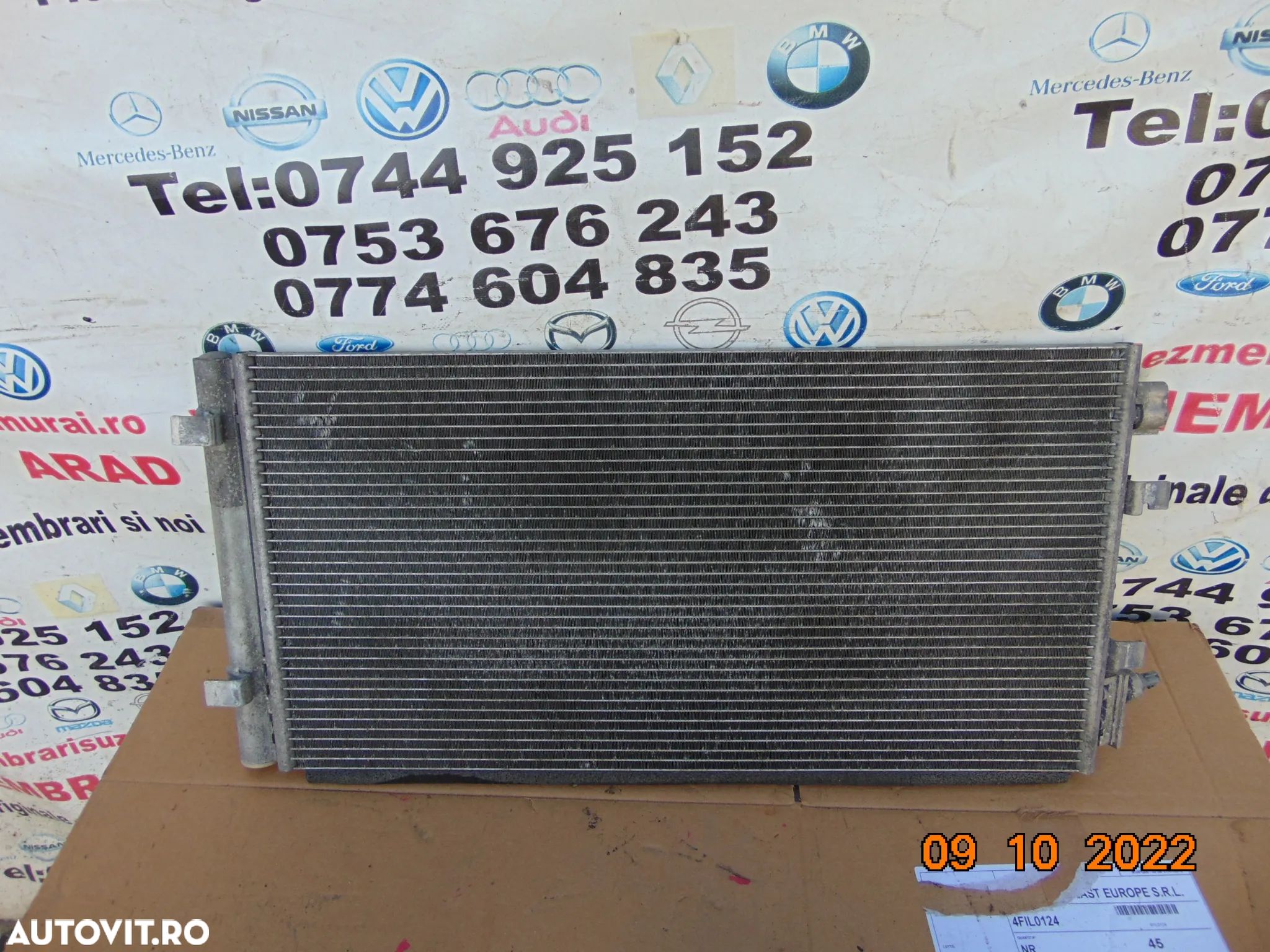 Radiator clima Renault Megane 3 an 2008-2015 Scenic 3 motor 1.6 dezmembrez - 1