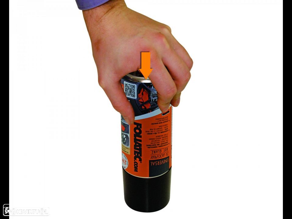 Tinta em spray de alta temperatura Foliatec para bombas / pinças de travão, kit 2 componentes em vermelho brilhante, azul brilhante, branco brilhante, preto brilhante, amarelo brilhante, cinza prata brilhante, gun metal brilhante, verde brilhante preto mate - 14