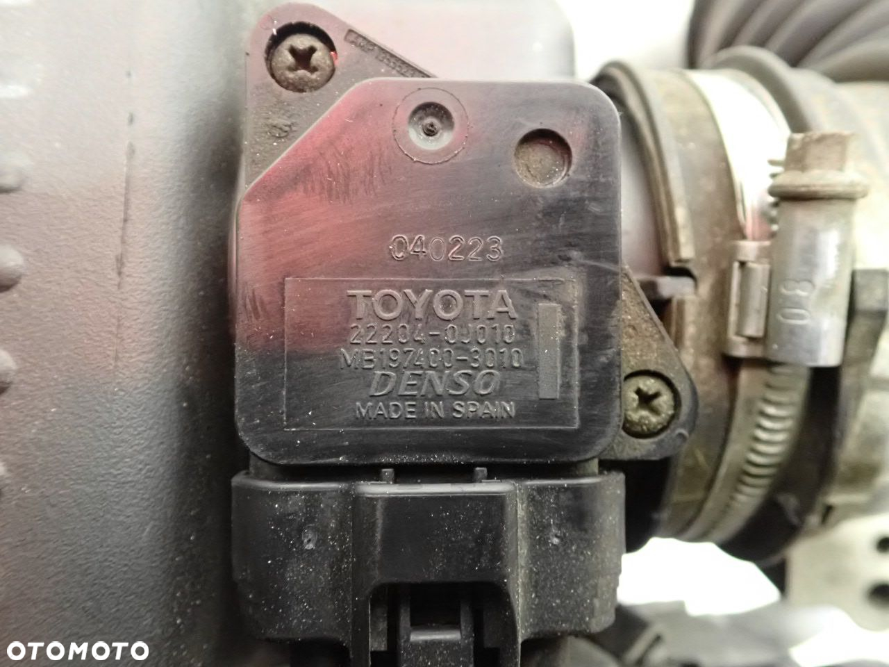 PRZEPŁYWOMIERZ POWIETRZA TOYOTA COROLLA E12 - 6