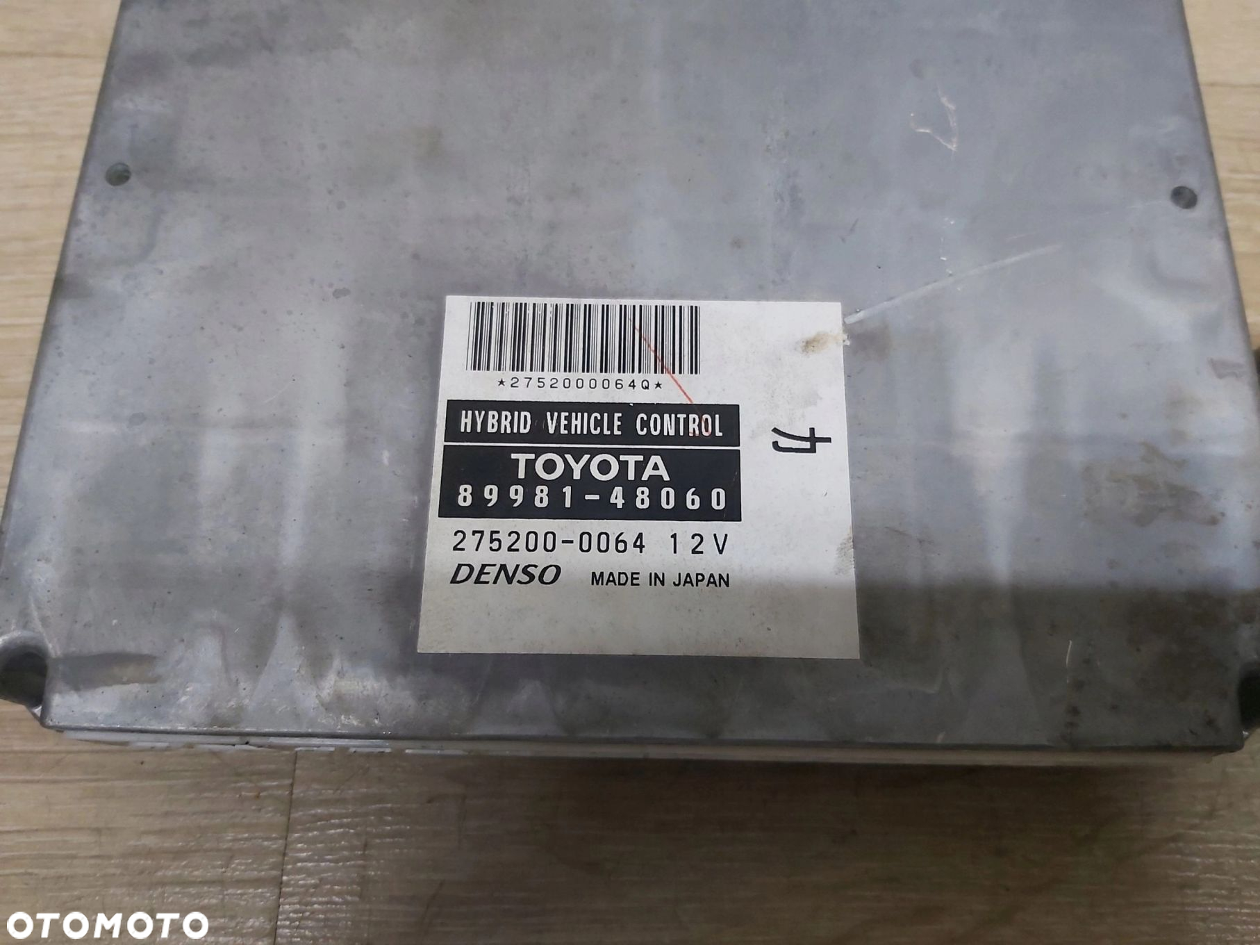 LEXUS RX II 330 350 400h sterownik komputer silnika hybryda 89981-48060 - 2