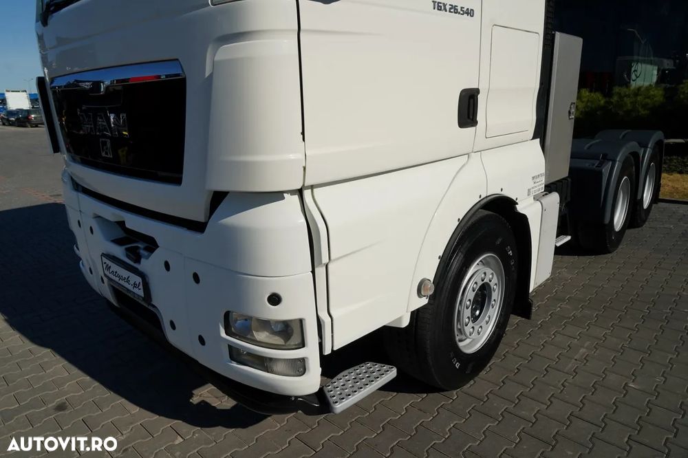 MAN TGX 33.540 / 6x4 / RETARDER / MTA: 100 TONE / XXL / I-PARK COOL / cap tractor cu 3 axe / MANUAL / EURO 5 - 11