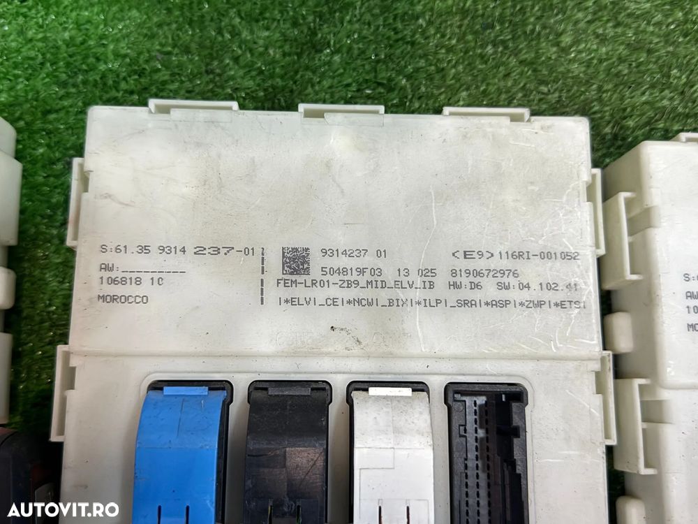 PANOU SIGURANTE DE CONTROL (3 BUC.) BMW 320D F30 F31 F34 SERIA 3 2.0 DIESEL 2012 COD OEM 932478401 931423701 930354601 2011-2019 - 7
