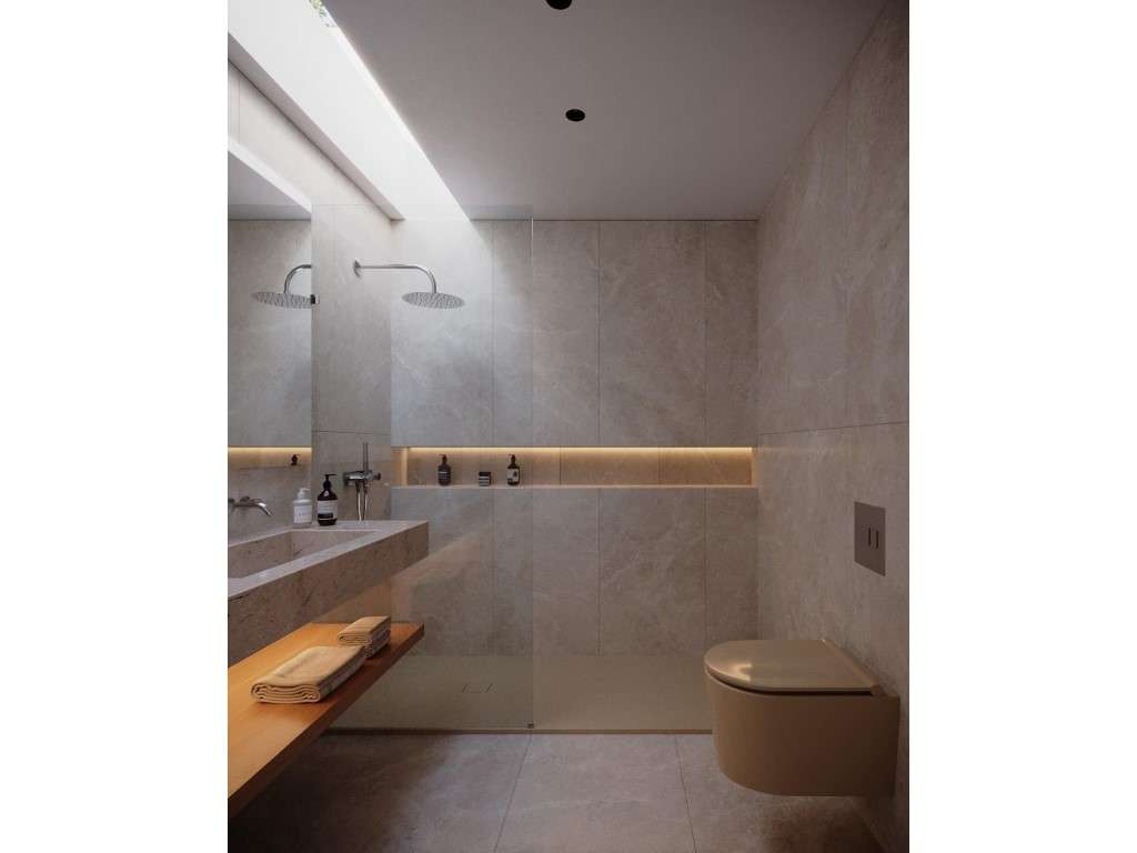 Moradia T3 Térrea de Luxo de 4 Frentes c/ Piscina e Vista Mar | S. ... - Grande imagem: 4/7