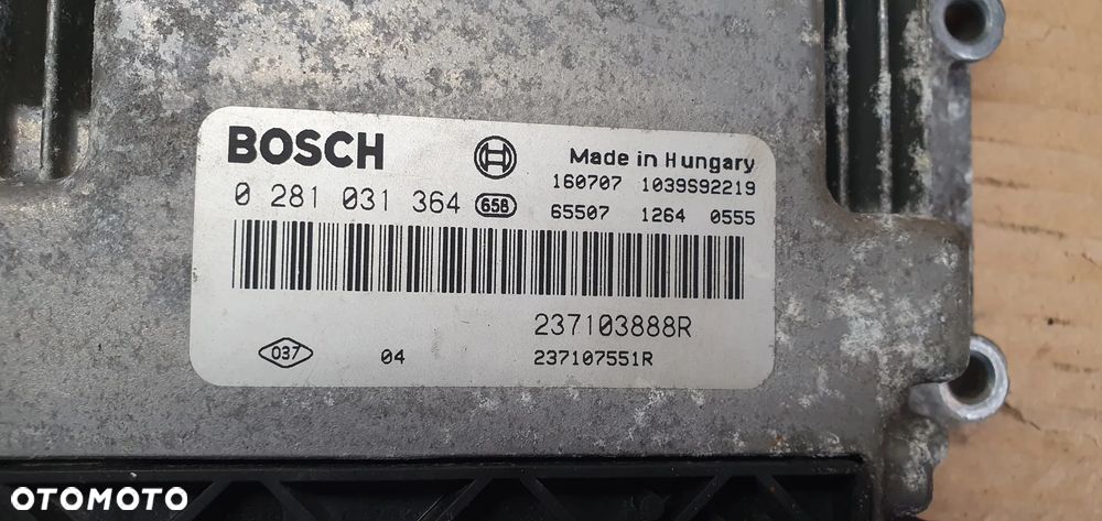 Komputer sterownik silnika Opel Vivaro B Trafic III 1.6 DCI 0281031364 - 5