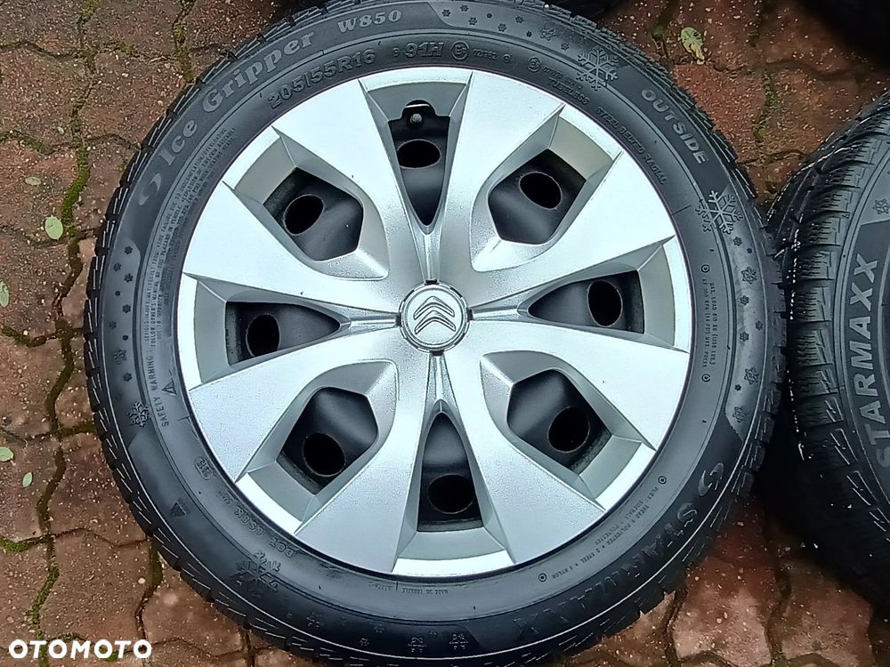 Koła zimowe Citroen C4 kołpaki 4 x 108 205/55/16 - 3
