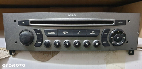 RADIO CD MP3 PEUGEOT 308  VIN