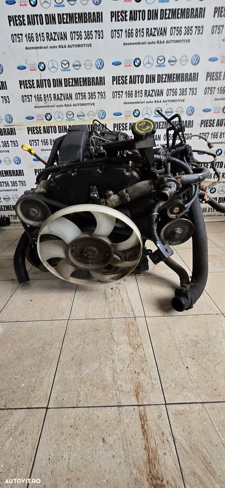 Motor Complet Ford Transit 2.4 TDDI 90 Cp Tractiune Spate 2002-2006 Pompa Injectie Turbo Injectoare - 1