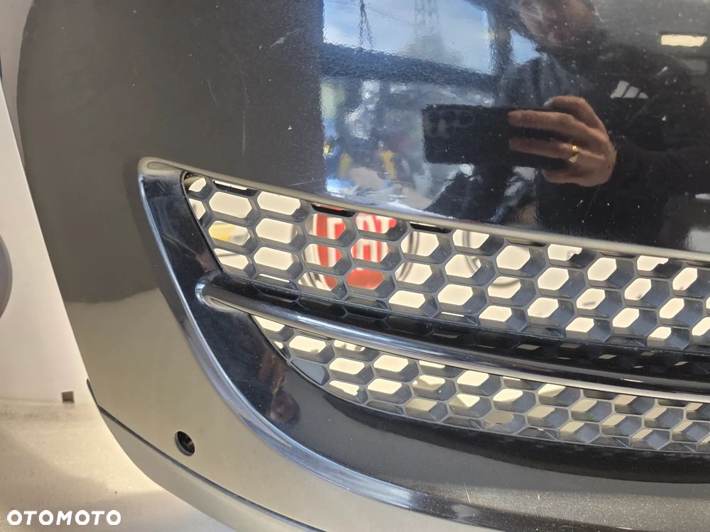 VW TOUAREG 7L6 LIFT 07-10 ŁADNY ZDERZAK PRZEDNI PRZÓD NA SPRYSKI + 6xPDC KOLOR CZARNY METALIK + KRATKI + OSŁONA POD ZDERZAK NR 7L6807221 NR AUKCJI NZ1897 - 6