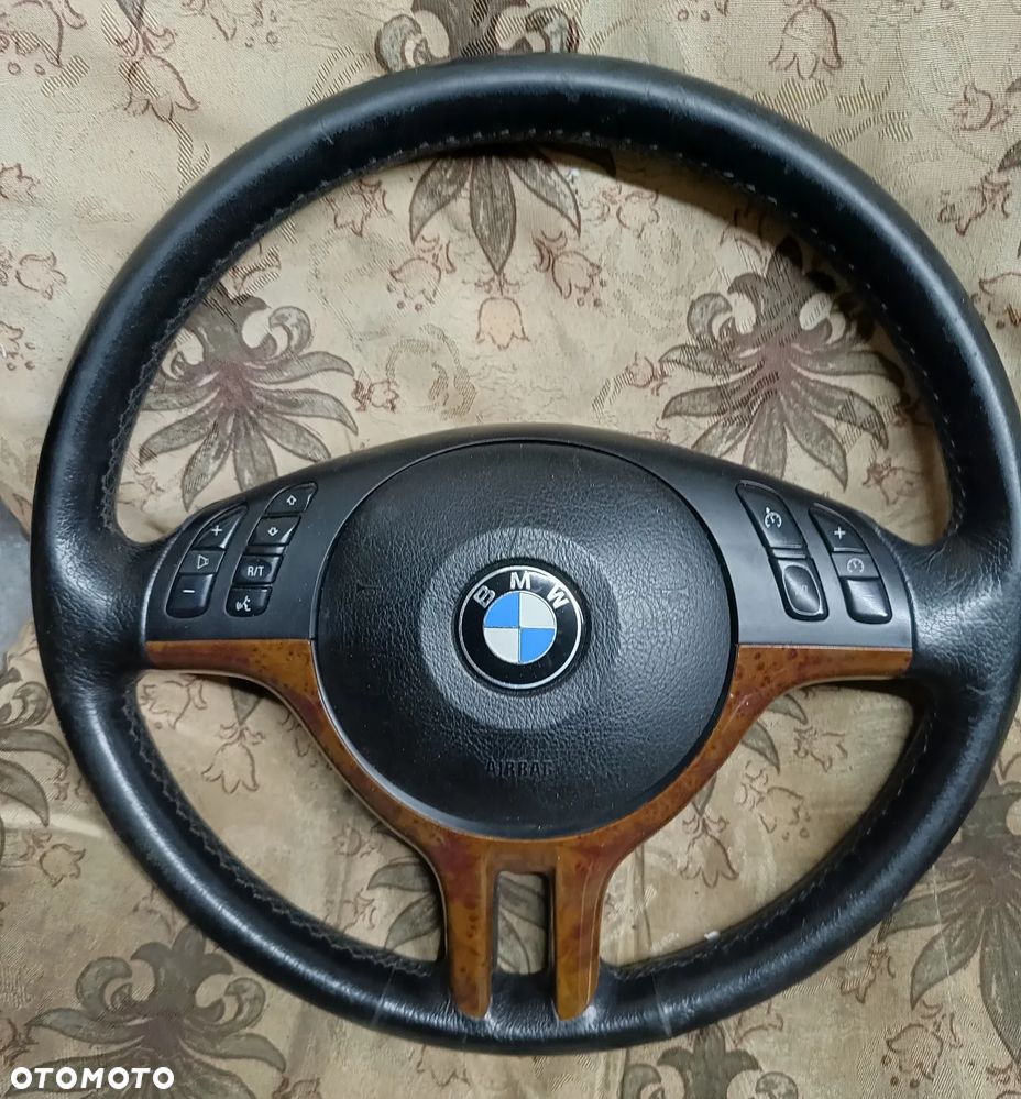 Kierowca poduszka multifunkcja skóra BMW E46 - 1