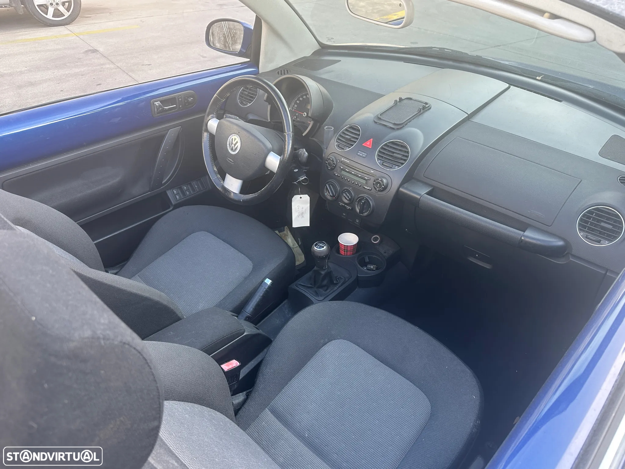 VW NEW BEETLE CABRIO 1.9 TDI DE 2007 PARA PEÇAS - 6