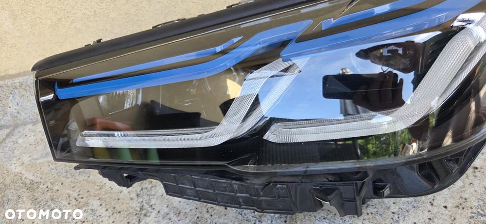 Lampa Reflektor BMW 5 G30 LCI Lift Laser - wersja shadow , lewa , USA - 3