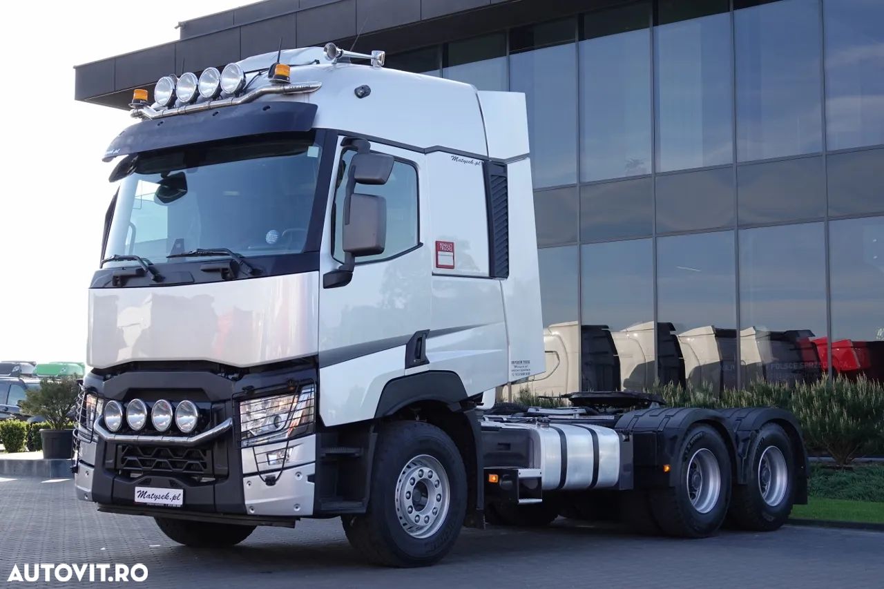 Renault C 520 / 6x4 / HIDRAULICĂ / RETARDER / I -PARK COOL / TRACTOR 3 AXII / ECHIPAMENT BOGAT - 1
