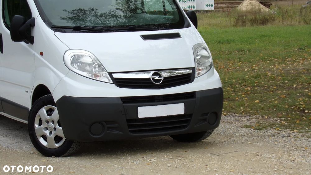 Opel VIVARO 2.0 115KM * LONG * KLIMA * BRYGADÓWKA 6 OSÓB * JAK NOWY ! - 3
