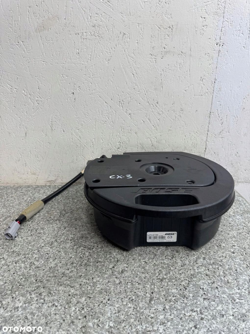 GŁOŚNIK SUBWOOFER MAZDA CX3 CX-3 2015-2020 GAP4 66 960 BOSE - 1