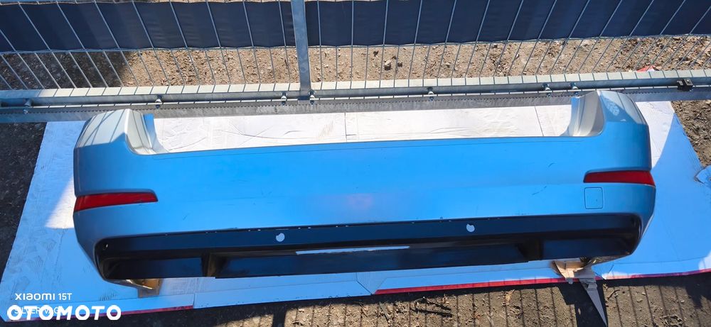 Zderzak tylny kompletny Skoda Octavia III LA7W kombi srebrny - 5