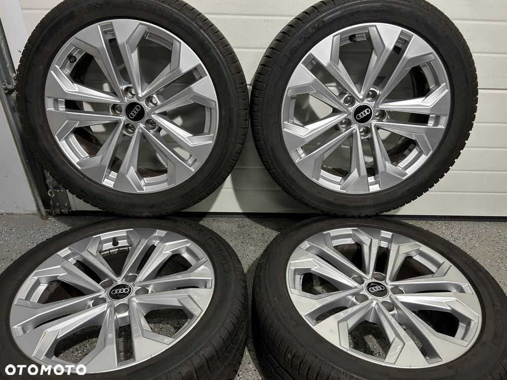 Oryginalne KOŁA FELGI 18 AUDI A4 B9 Allroad A6 C7 Michelin 245/45R18 2020r 7,5mm jak NOWE - 4