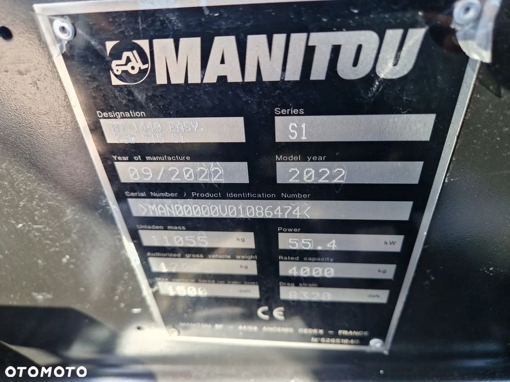 Manitou MT 1440 jak JCB 540-140 P598 - 9