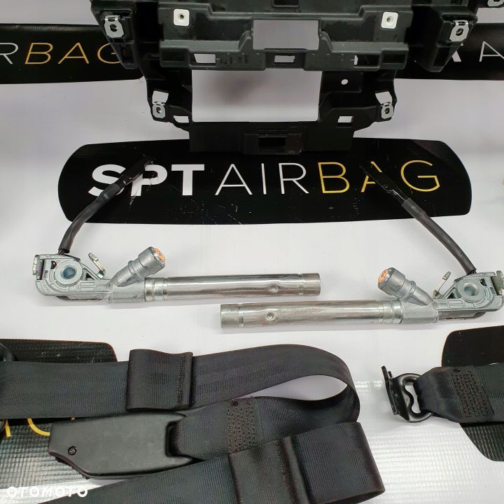 RENAULT MEGANE IV 4 DESKA ROZDZIELCZA KONSOLA KOKPIT PULPIT PODUSZKI AIRBAG AIR BAG PASY KIT SET - 6