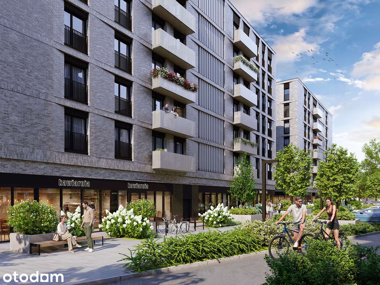 4-pokojowe mieszkanie 80m2 + 2 balkony