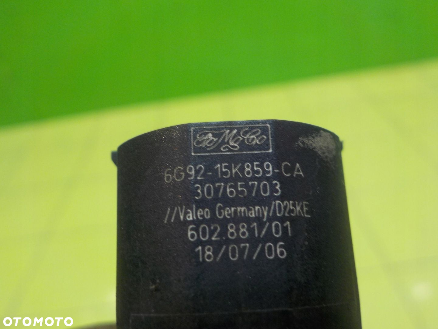 FORD S-MAX 06r 5D czujnik parkowania 6G92-15K859-CA 30765703 - 3