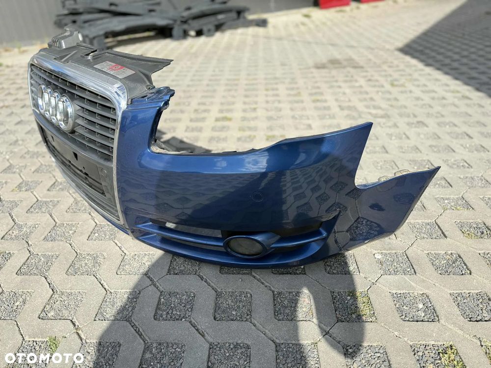 Audi A4 B7 Zderzak przód przedni kompletny 4xPDC LZ5C - 2