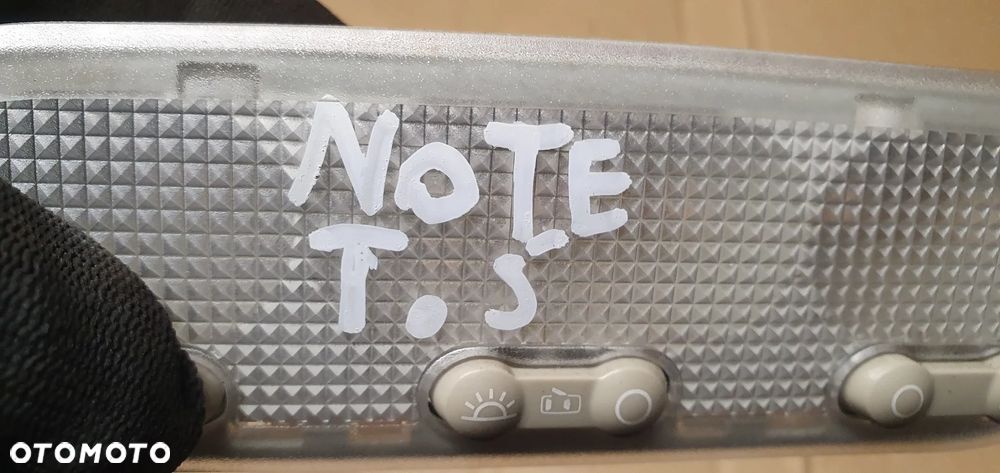 Lampka oświetlenie kabiny podsufitki Nissan Note E11 - 7