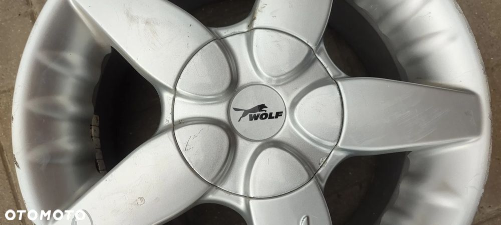FELGI ALUMNIOWE WOLF 4x108 7Jx15 CALI ET40 INTRA fi 63,3 FORD ESCORT SIERA FOCUS FIESTA KOMPLET 4 SZTUKI - 6