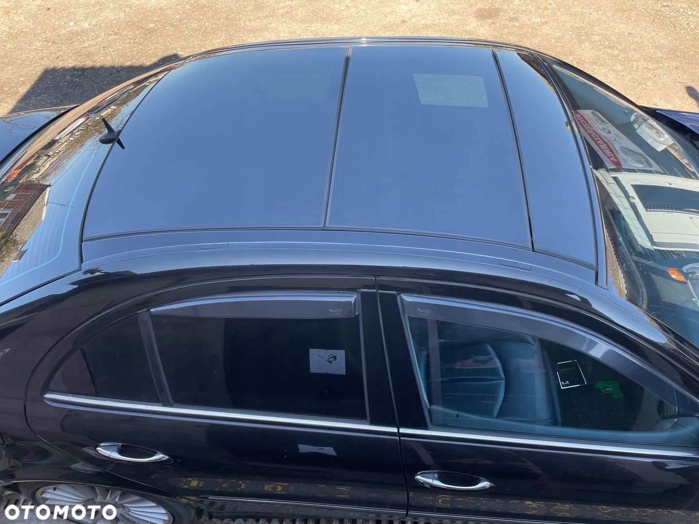 Dach szklany panorama solar podsufitka lampki Mercedes W211 SEDAN KPL BDB - 5