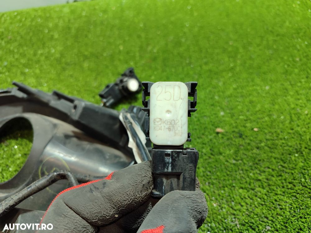 PROIECTOR CEATA DREAPTA + SENZORI PARCARE MAZDA 6 2.2 DIESEL 2013 COD OEM K6021 / KD47-67UC1 / SEDAN 2012-2018 - 7