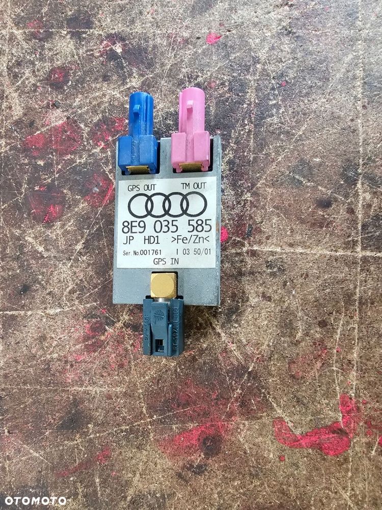 Moduł wzmacniacz anteny 8E9035585 Audi A4 B6 B7 - 1