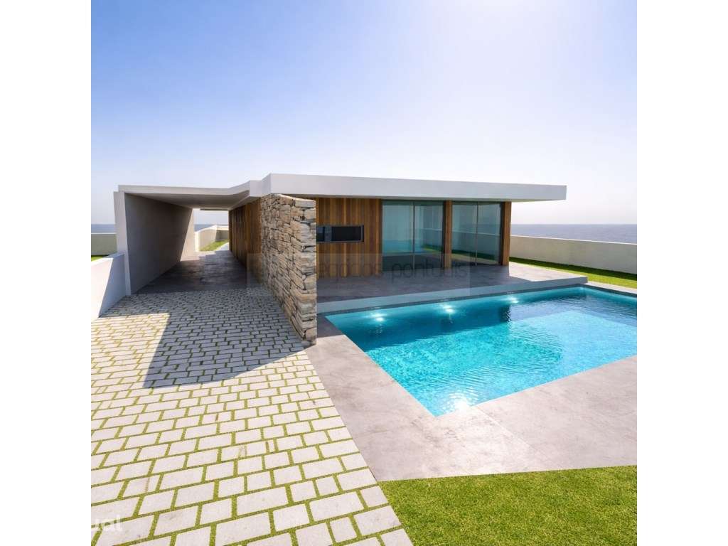 Moradia T3 Nova com Piscina e Design Moderno | em acabamentos - Grande imagem: 4/20