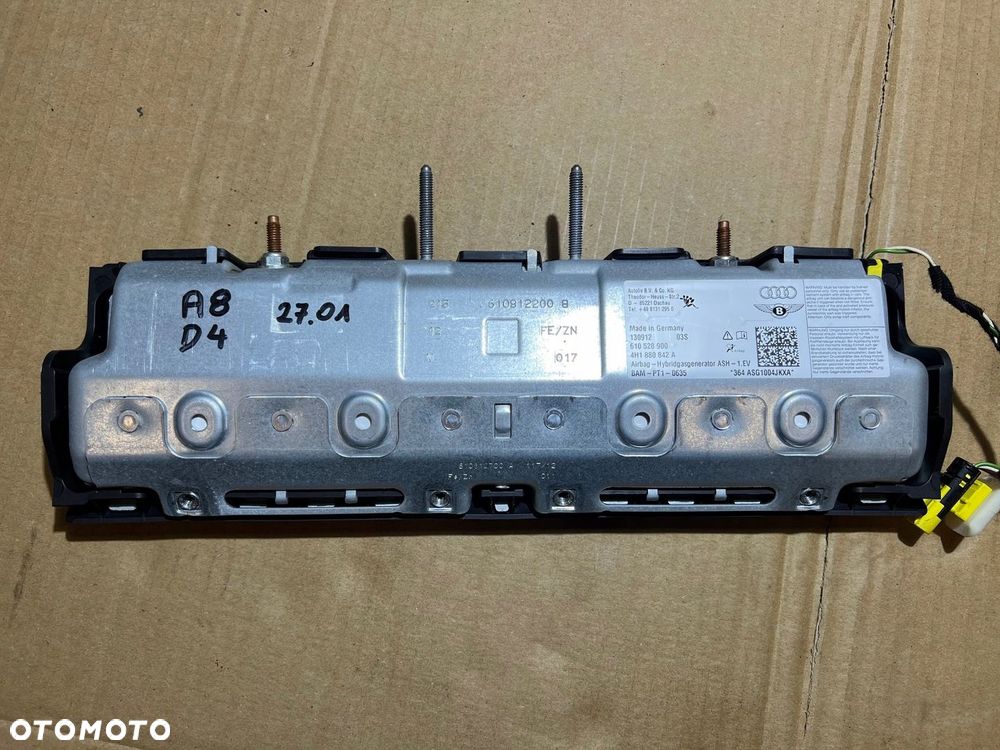AUDI A8 D4 AIRBAG PODUSZKA POWIETRZNA KOLANOWA PASAŻERA 4H1880842A - 6