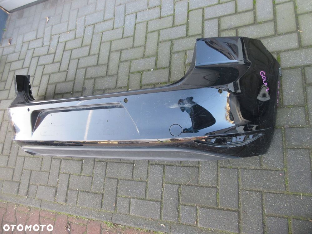 vw golf 7 hb zderzak tył 5g6807421 pdc - 1