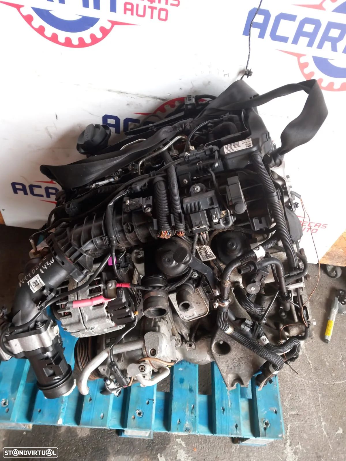 Motor BMW 118D F20/F21 330D F30/F31 2.0 143cv Ref: N47D20C - 1