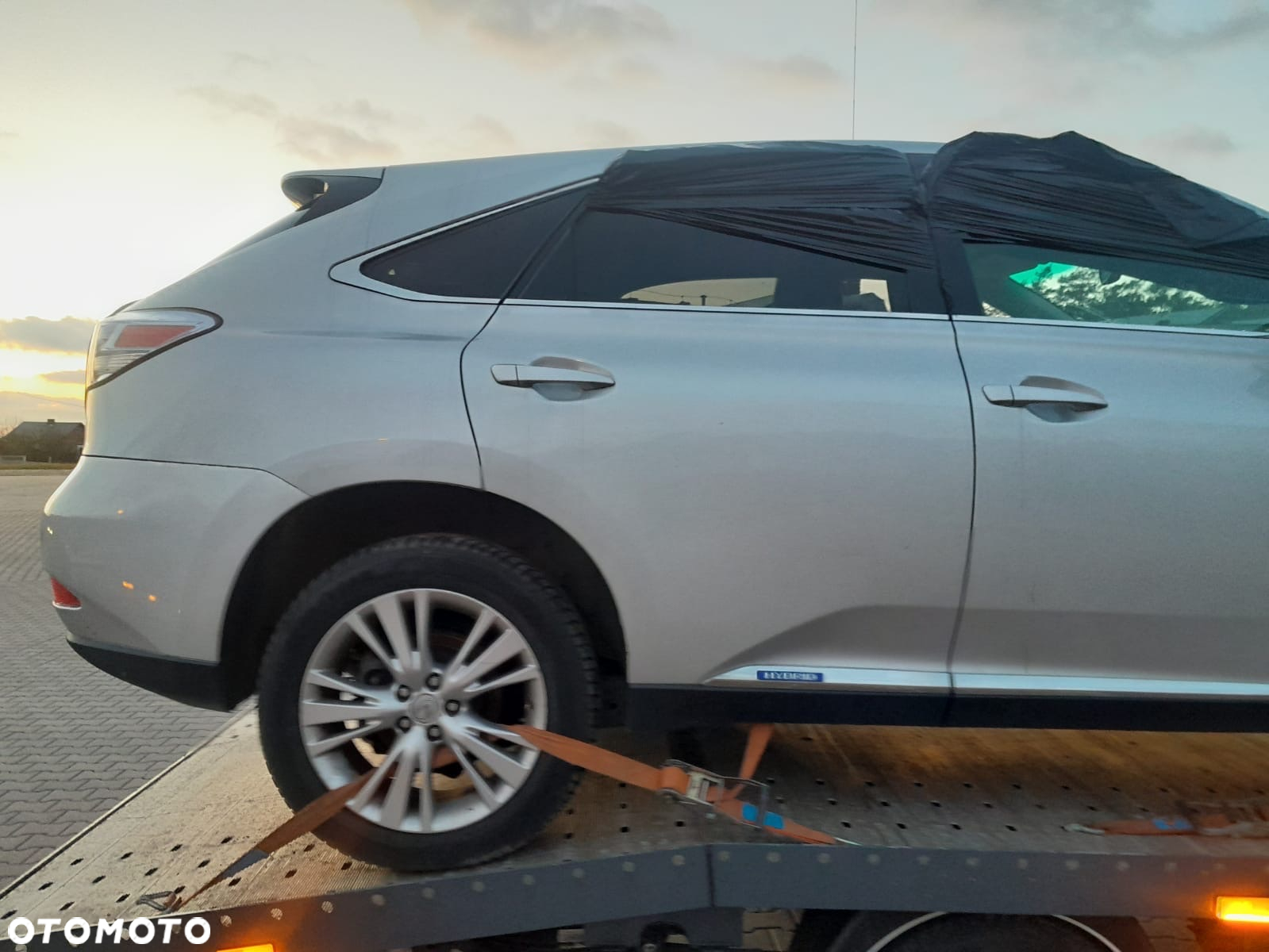 BŁOTNIK PRAWY TYŁ LEWY TYŁ LEXUS RX350 RX450H 2009-2015 - 2