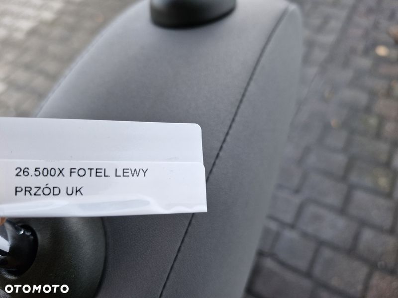 fiat 500x fotel kierowcy lewy przód przedni uk półskóra - 4