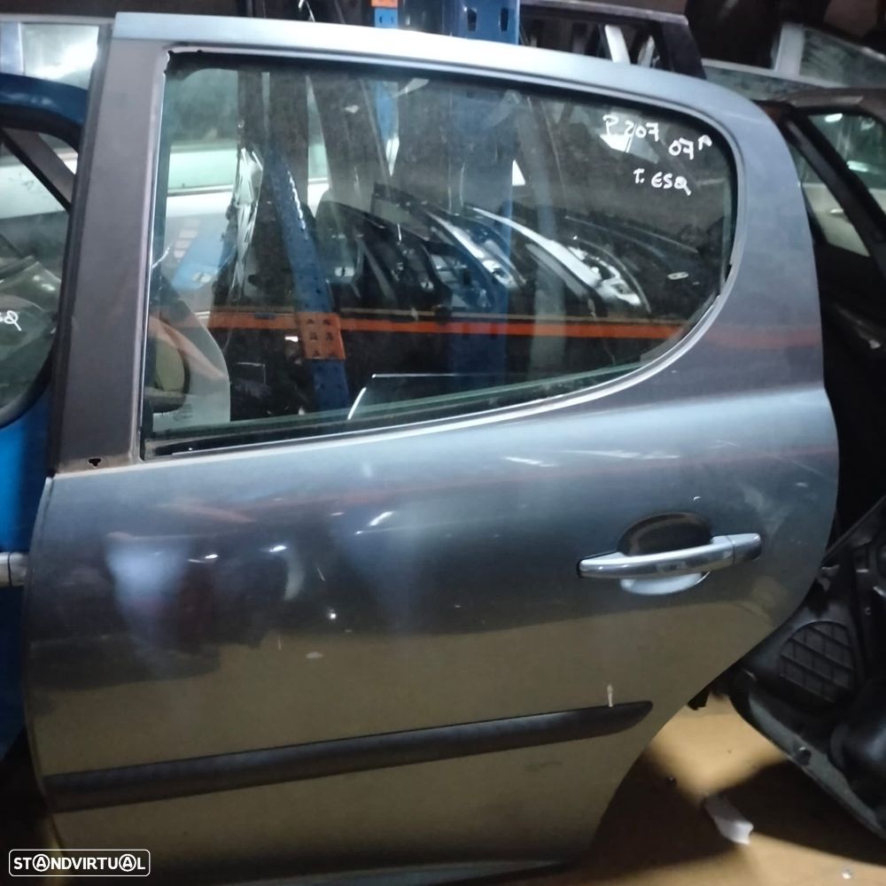 Porta traseira esquerda Peugeot 207 de 2007 - 1