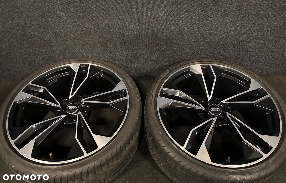 Oryginalne Koła Audi A5, S5, RS5 8T0, A4, S4, RS4 B8, B9 20 cali 5x112 4szt. Ładne! Opony letnie Pirelli! - 2
